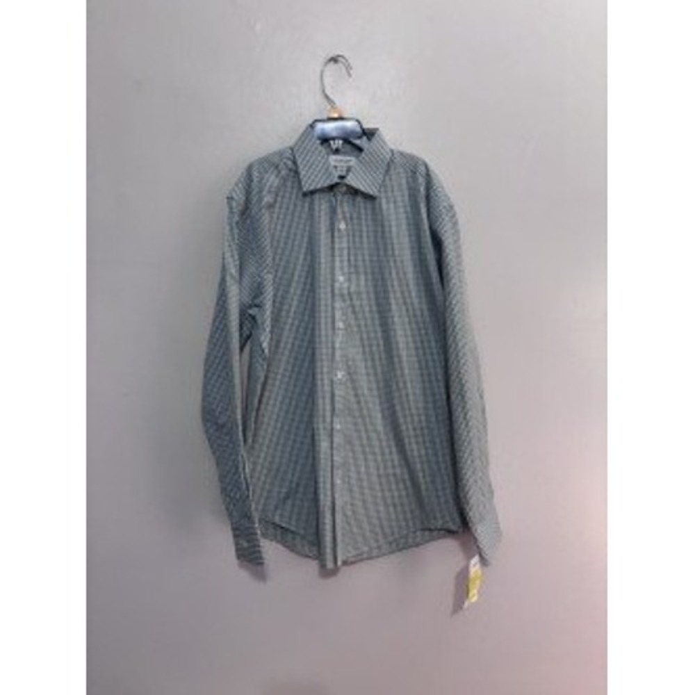 NWT Collection by Michael Strahan Green Plaid Casual Everyday Wear Size 14R